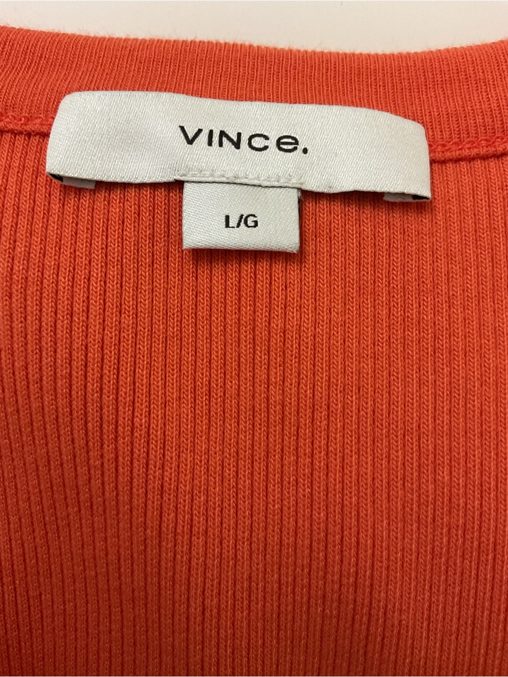 VINCE Ribbed Tank Top NWT - Picture 3 of 7